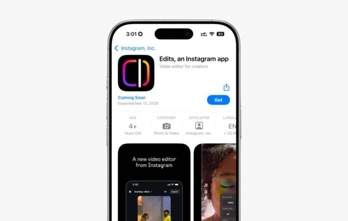 تطبيق Edits