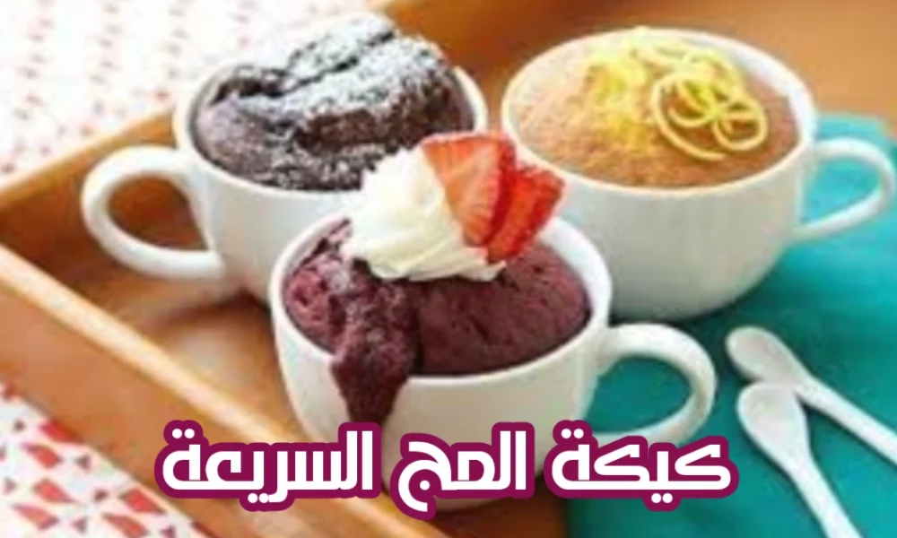 كيكة المج السريعة