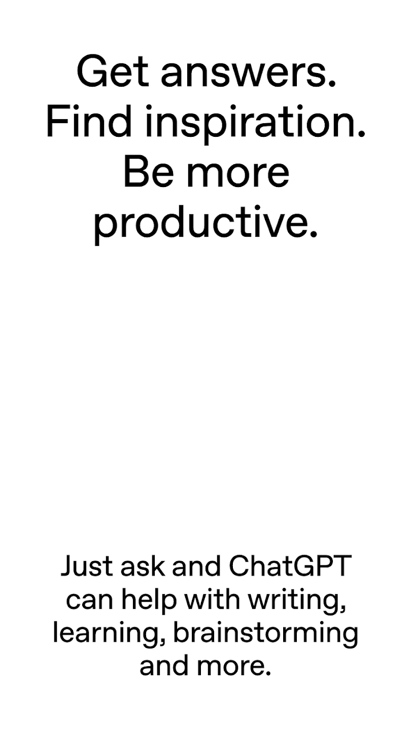 تطبيق ChatGPT