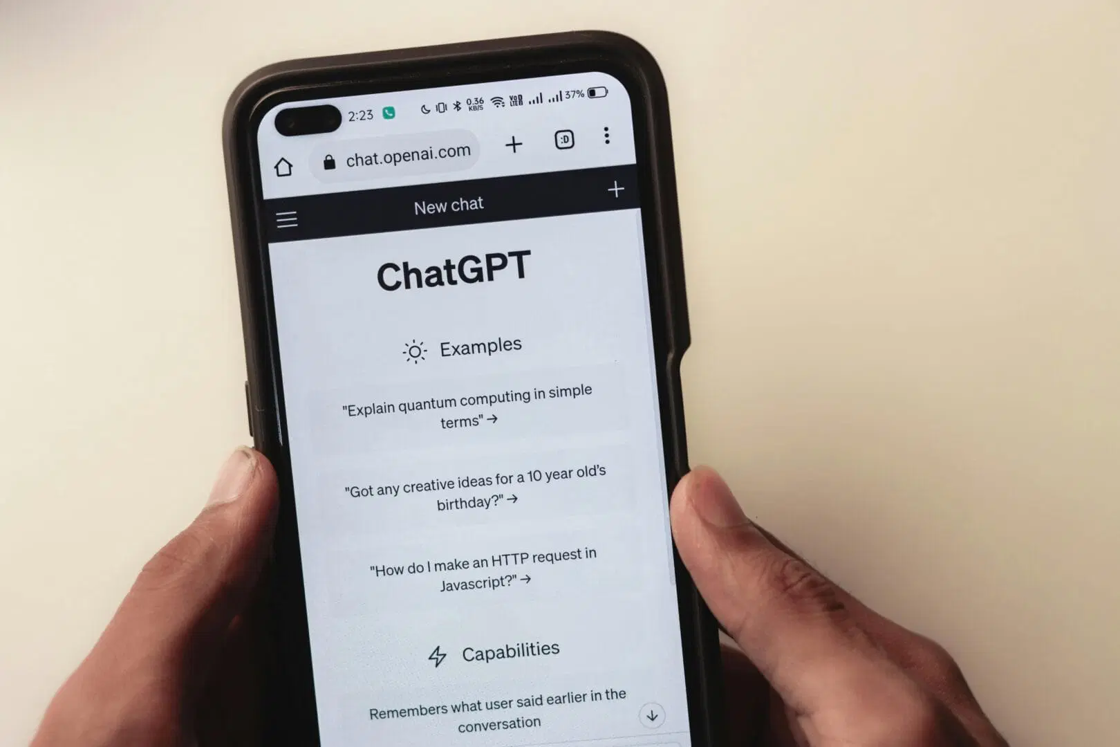 ميزة المهام في ChatGPT