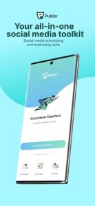 تطبيق Publer: Social Media Tools