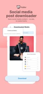 تطبيق Publer: Social Media Tools